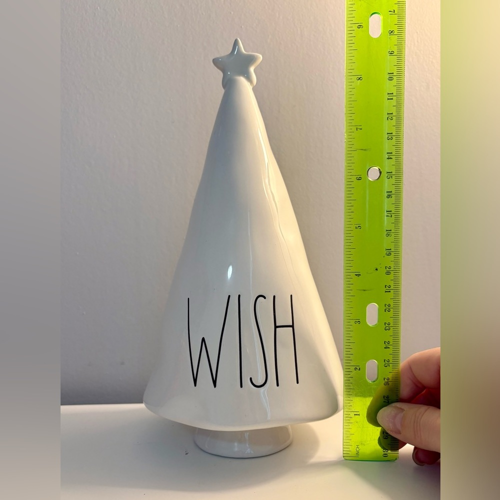 πRae Dunn 'Wish' Ceramic Tree